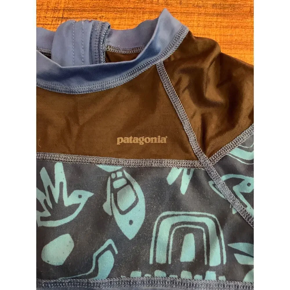 PATAGONIA Boy’s Long Sleeve Swim Shirt / Size: No Tag